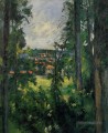 Vue d’Auvers des environs de Paul Cézanne